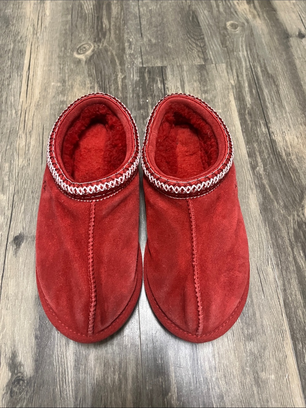 Ugg Tasman Slipper Samba Red 8